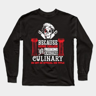 Cooking dad Long Sleeve T-Shirt